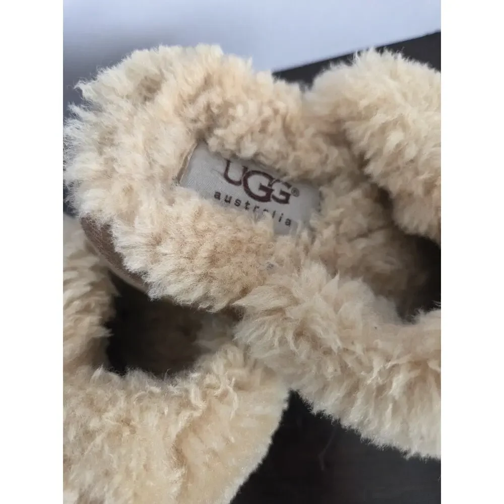 UGG Slippers Chestnut Mule Slide On Size 1 *No Tags See Measurements